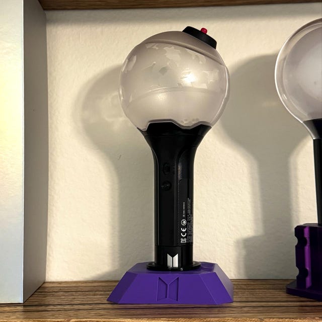 KPOP BTS Army Bomb V3 Lightstick Stand: Customizable 3D Printed