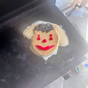 James added a photo of their purchase