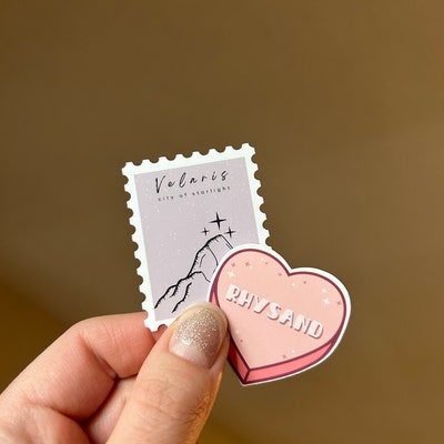 Velaris Stamp Sticker VINYL STICKER City of Starlight ACOTAR Sarah J ...