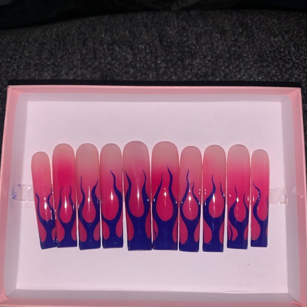 Jessica Rabbit Valentine’s Day Nails| Sheer Pink Nails| February Nails ...