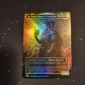 Jin Sakai, Ghost of Tsushima | Proxy Card - Etsy