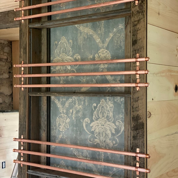 Aqua Blue & Gold Weathered Damask Vintage Wallpaper CH28248 - Etsy