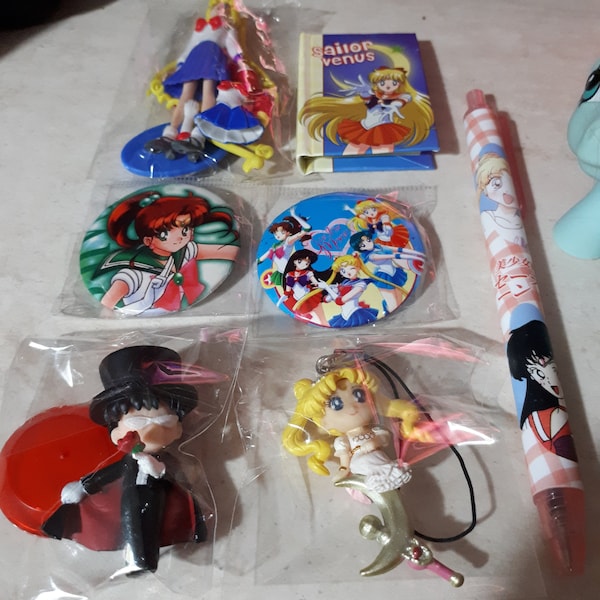 Figurine Sailor Moon Vénus – Bandai Giochi Preziosi – Vintage Rare – 6″