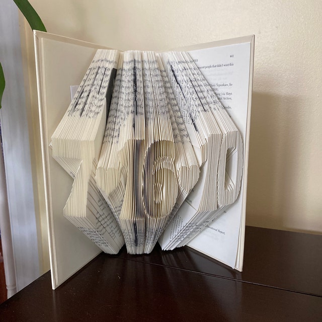 Anniversary Date Folded Book