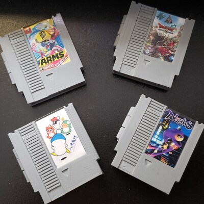 Retro NES Cartridge Nintendo Switch Game Case Custom Labels for Any ...