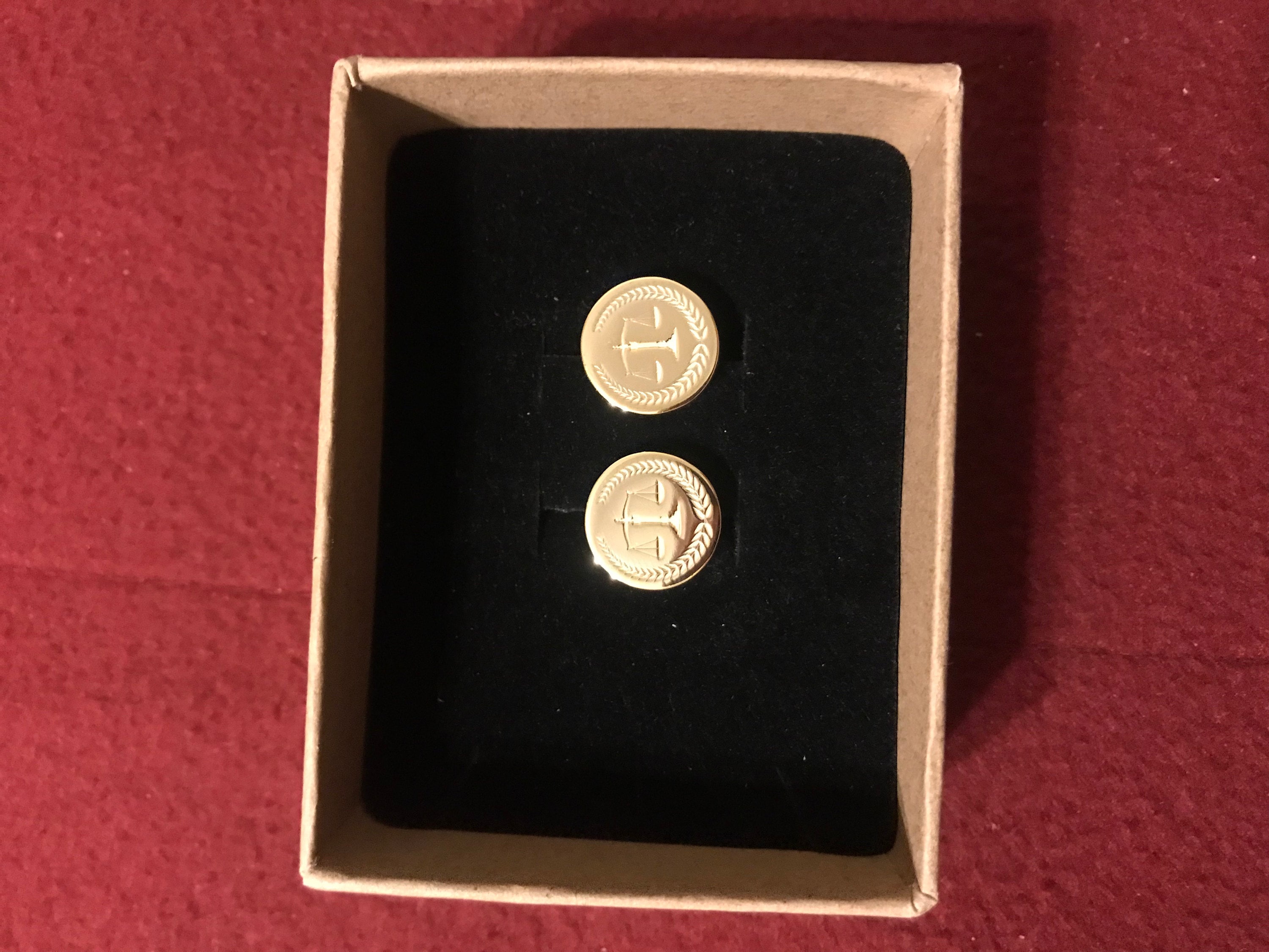 Scales of Justice Cufflinks,Custom Symbol Cufflinks,Personalized Wedding Cufflinks,Lion Cufflinks,Groom Wedding Cufflinks,Engraved CuffLinks