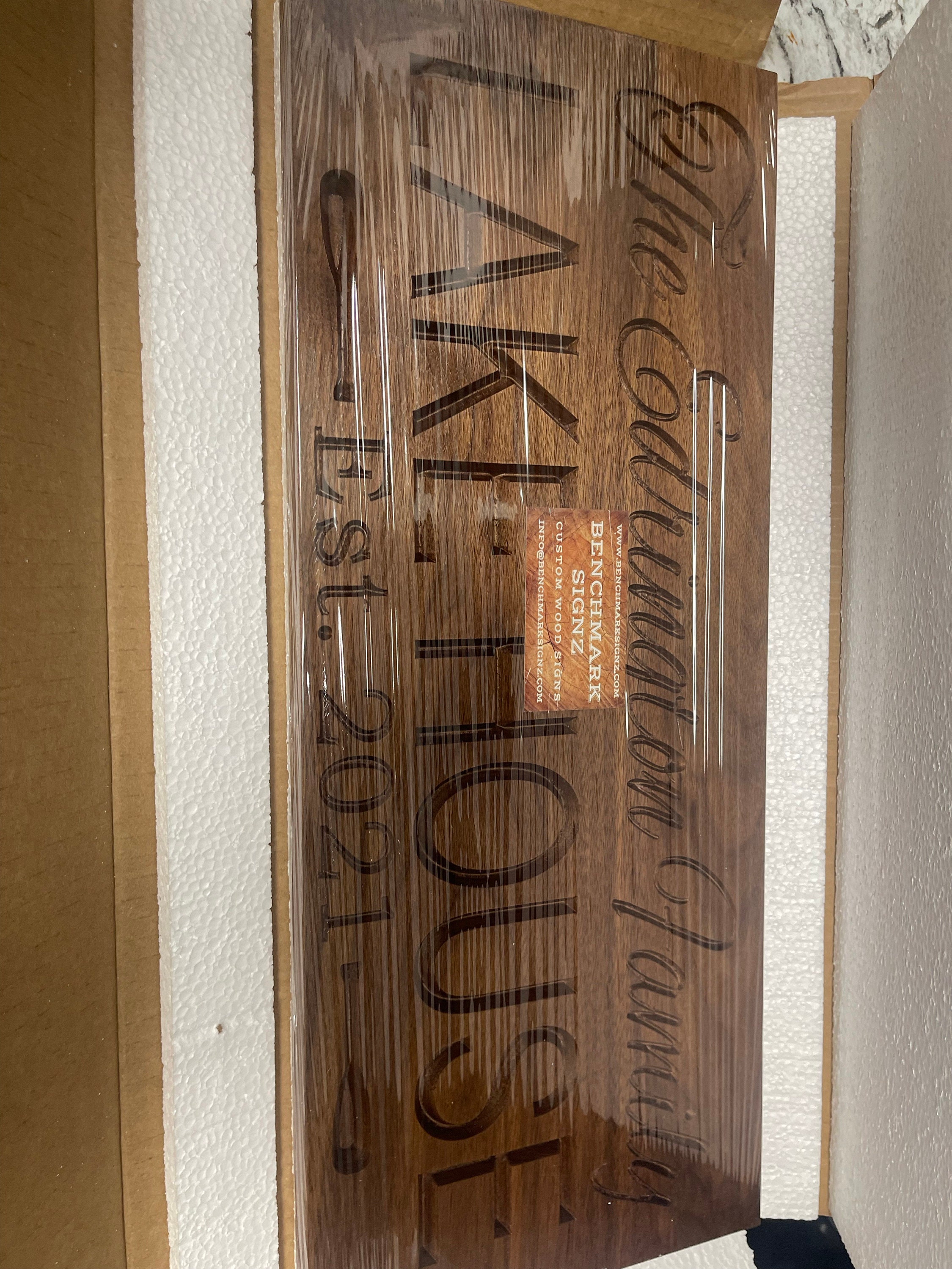 Custom Carved Wood Sign: Lake House, Cabin, Lodge Decor