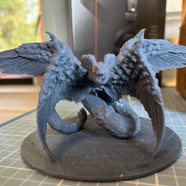 Angel Dragon Miniature Gargantuan Celestial Rocket Pig Games