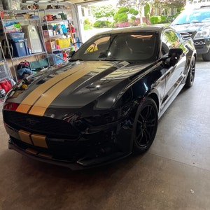 For Ford Mustang Split Rally Graphics Vinyl Auto Stripes 3M Decals