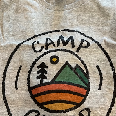 Camping Shirts for Family Friends T-shirt Camp T Shirt Tee Ladies ...