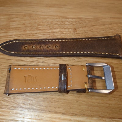 Chromepak Horween Syrup Brown Watch Strap 24mm,22mm,21mm,20mm,19mm-sap ...