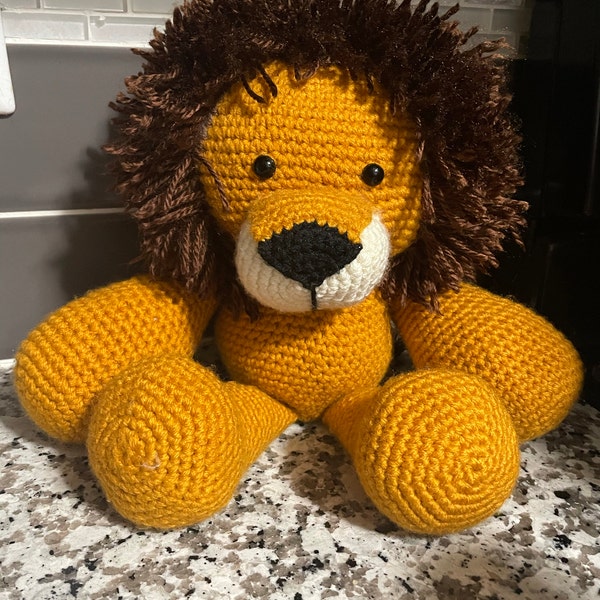 Lion Crochet PATTERN Amigurumi Patterns Pdf Tutorial - Etsy