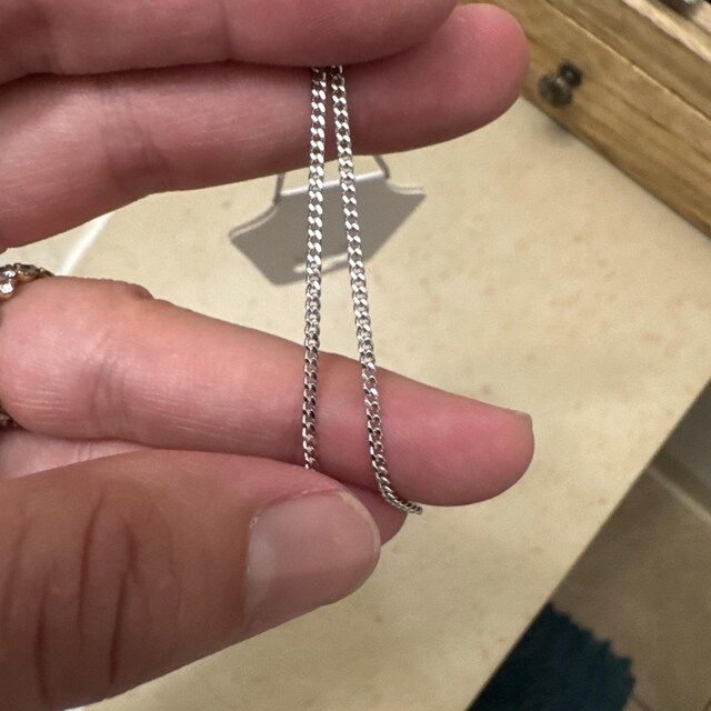 925 Sterling Silver Necklace Chain, Chain Necklace, Silver