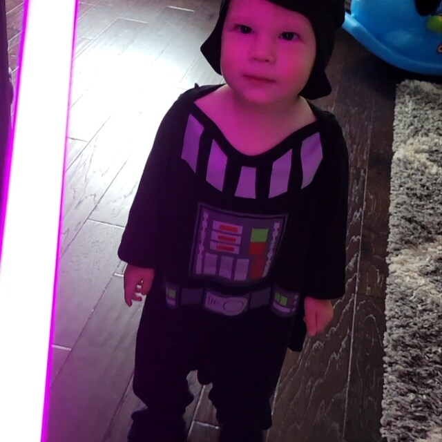 Spirit Halloween Toddler Jedi Robe - Star Wars Costume For Kids, Long Sleeves, Velcro Closure, Polyester Cotton