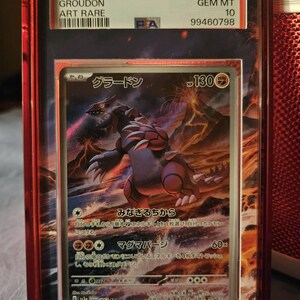 Groudon AR Custom Pokemon Graded Display Case - Etsy