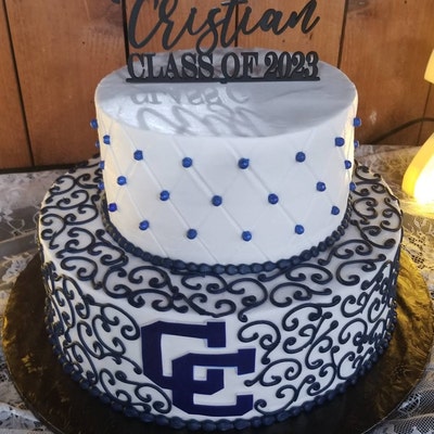 Graduation Cake Topper 2023 / Graduation Decorations / Custom - Etsy