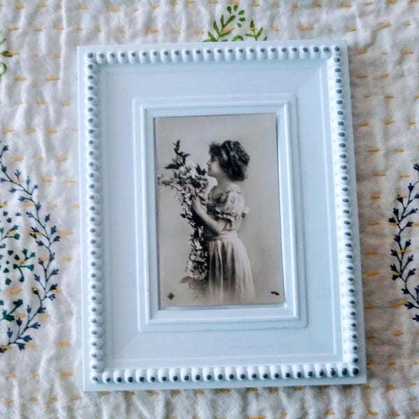 Karl Feiertag Dachshund on Easter Egg With Girl, Antique Austrian