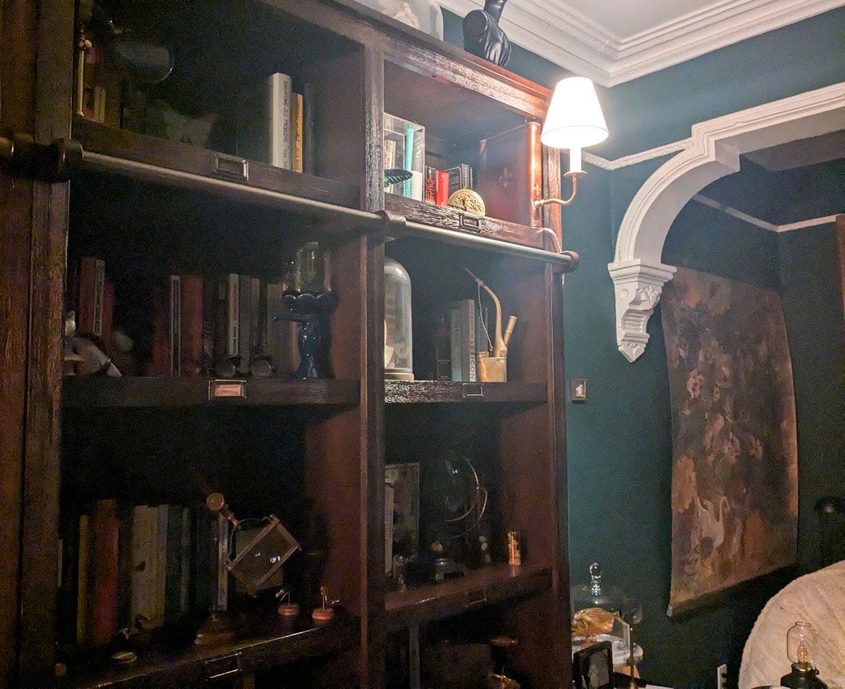 Lamps, Bookshelf Lamp, Literary Lamps™, Bookcase Lamp