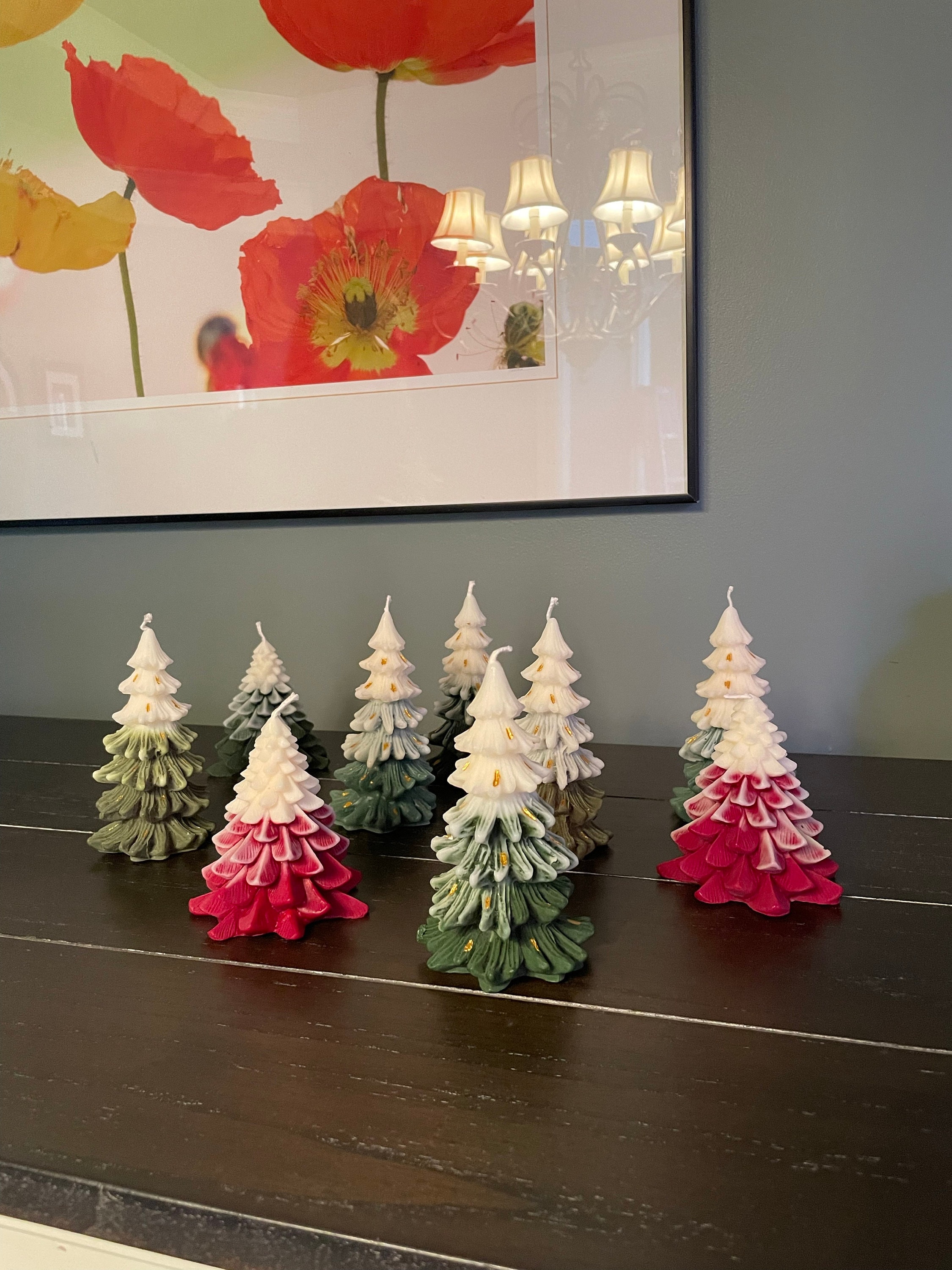 Large Size- Cute Christmas Tree Candle| Christmas Candle| Christmas Home Decor| Christmas Gift| Unique Christmas Gift| Holiday Decor|