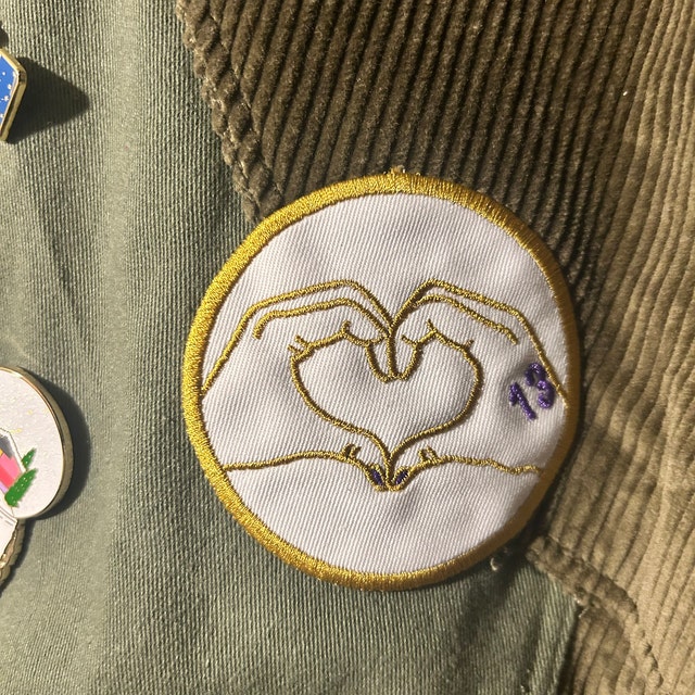 Embroidered Patch - Love in Your Heart – 13th Press
