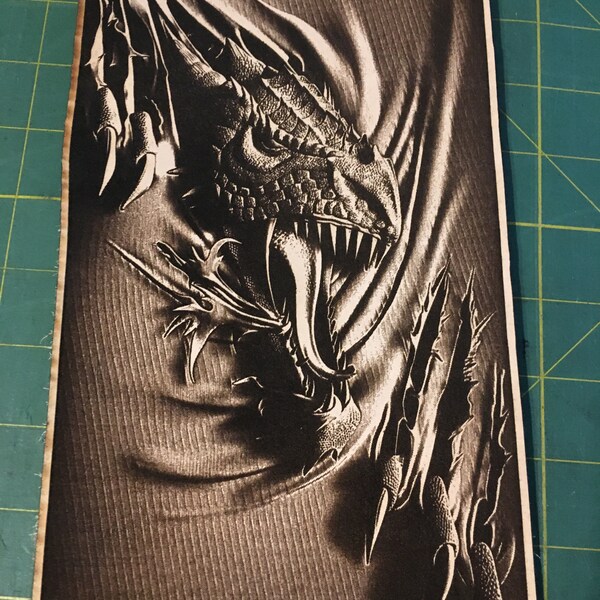 Digital Design File - Dragon - Glowforge - Laser Ready - Engrave - SVG ...