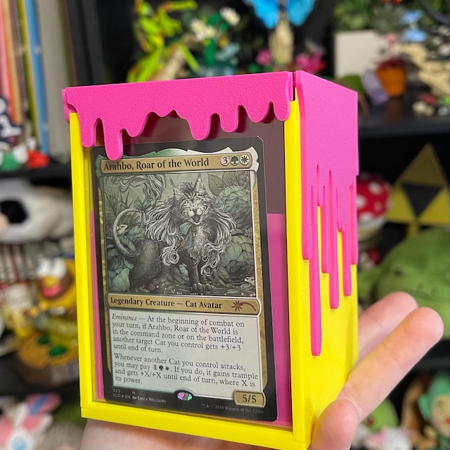 MEATCANYON Special Edition Deck Box for Commander - Etsy Australia