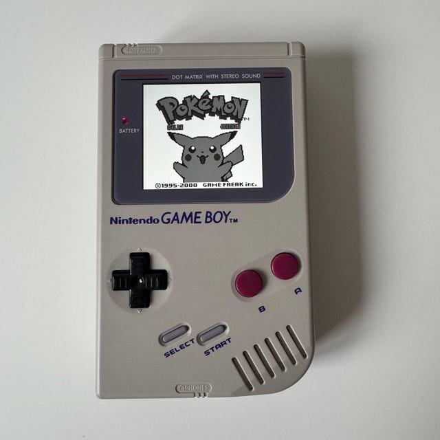 Nintendo Gameboy DMG 01 Game Boy Backlit IPS V2 LCD off Nintendo Gameboy DMG 01 Game Boy Backlit IPS V2 LCD off