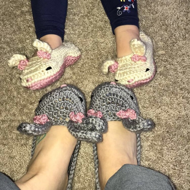 mommy and me slippers