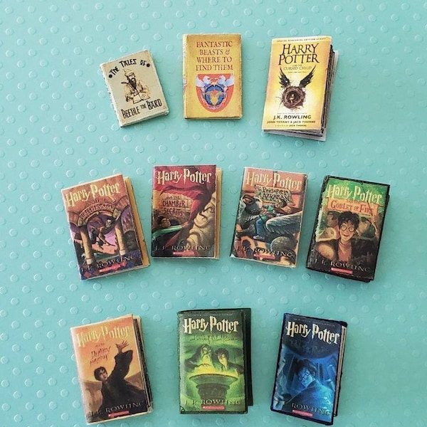Enchanted Miniature Spellbooks Set - Digital Download With Printable ...