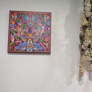 メキシコの壁画、ウイチョルプリント、メキシコの装飾、ウイチョル