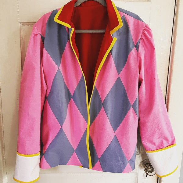 Diamond Pattern Jacket - PDF Sewing Pattern + Tutorial｜male M Size ...