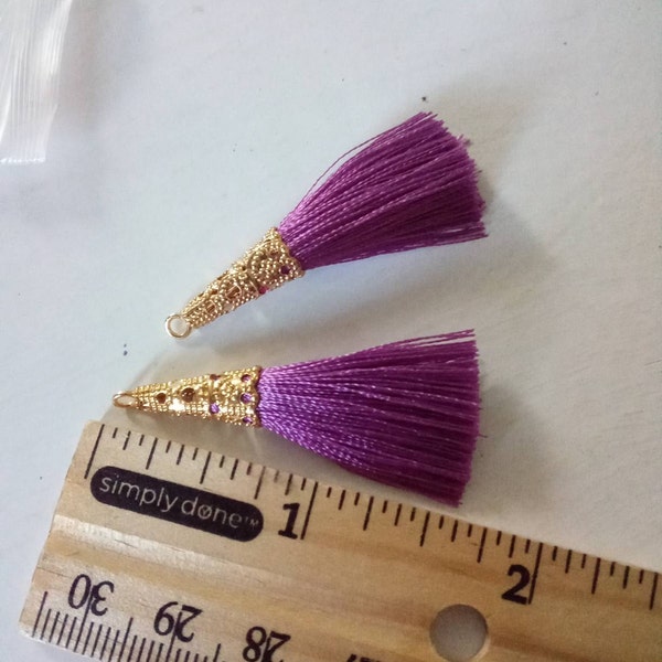 MG Sequin Stud Tinsel Tassel main image 1