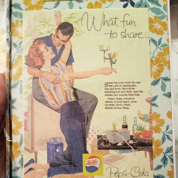 Stickers. Kitschy Stickers. Set of 6 Stickers. Junk Journal Supplies