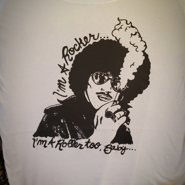 PHIL LYNOTT T-shirt by Pop Artist Adam Turkel Thin Lizzy I'm A