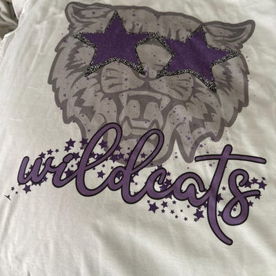 Wildcats Script-Crew Neck Sweatshirt main image 0