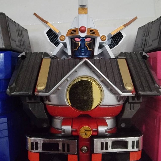 FIGURINES X4 POWER Rangers Mighty Morphin Shogun Megazord Deluxe