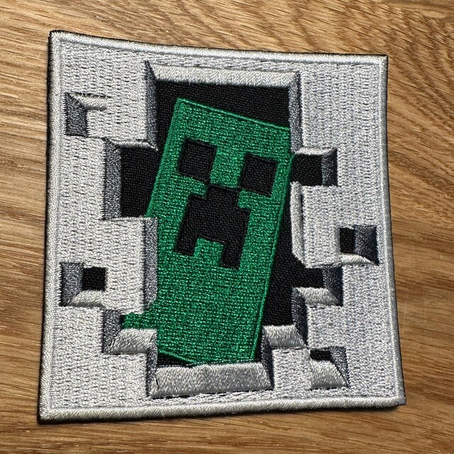 Rock Music Sew / Iron On Embroidered Patch:- Creeper - Foto 11