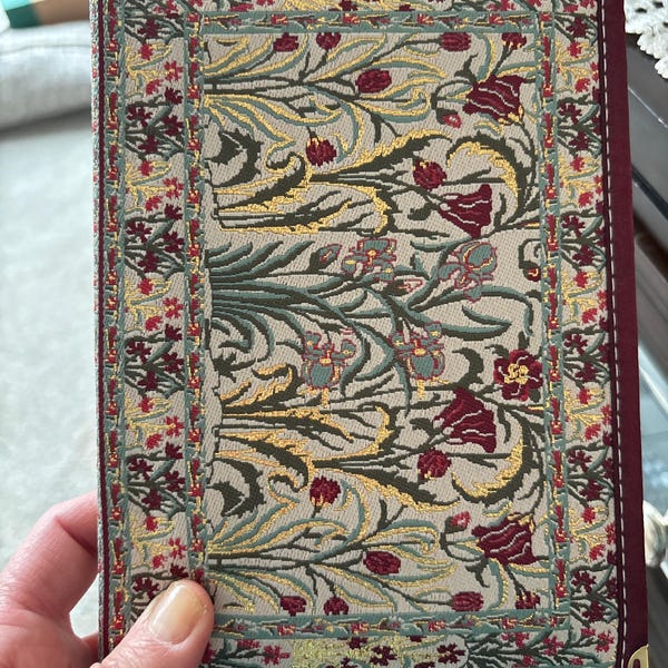 Handmade Notebook|fabric Notebook|woven Dairy Notebook|notepad for ...