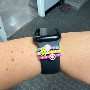 Smiley Apple Watch Halo Charms Trendy Watch Accessories Apple Watch
