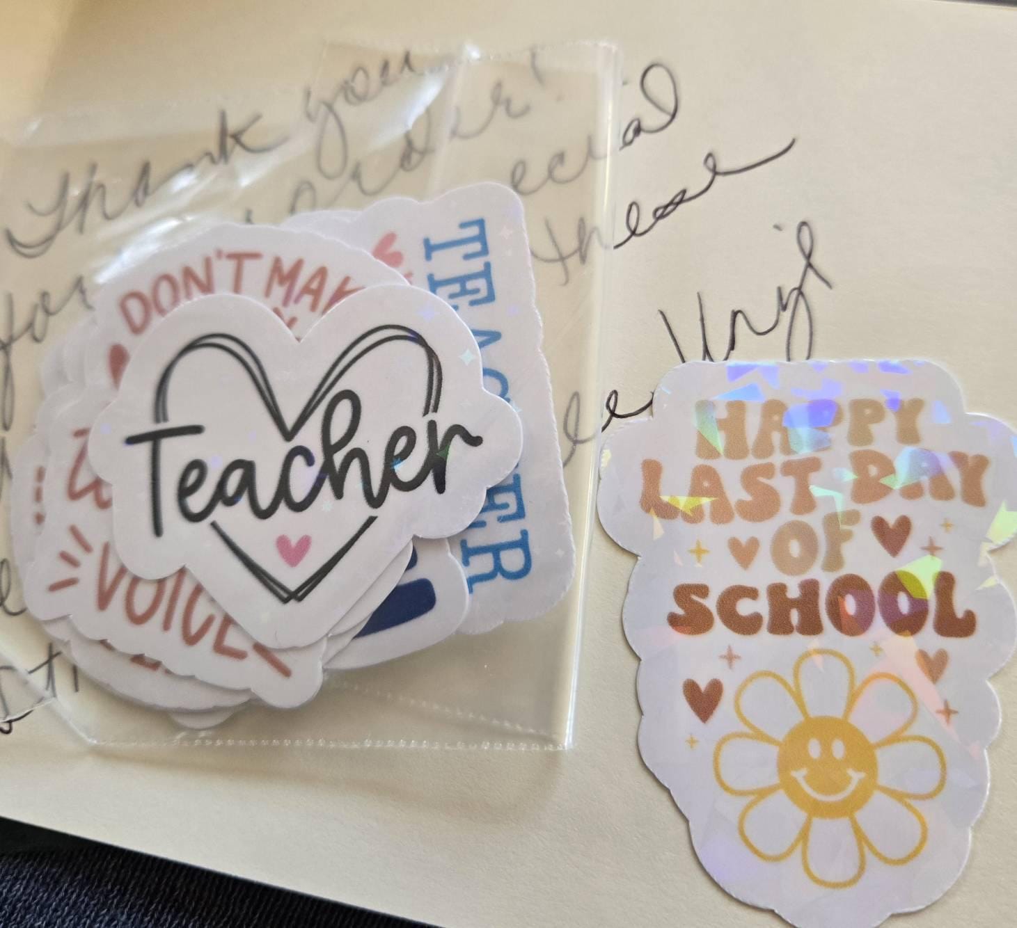 Lehreraufkleber | Aufkleber zur Wertschätzung von Lehrern | Zurück zur Schule | Lehrergeschenk | Stellen Sie Ihr eigenes Stickerpaket zusammen | Lehrergeschenk zum ersten Schultag |