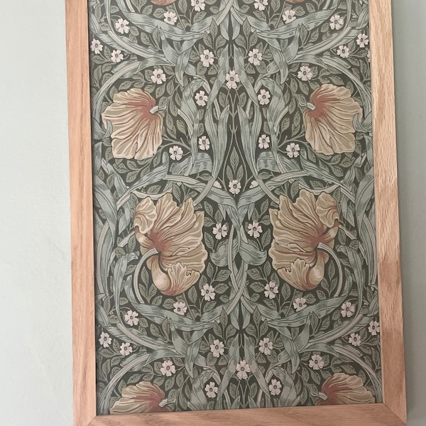 Pimpernel, William Morris Print, Exhibition Poster, Textile Wall Art ...