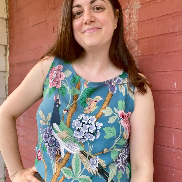 Tank Top Sewing Pattern/ Basic Crop Top PDF Sewing Digital Pattern for ...
