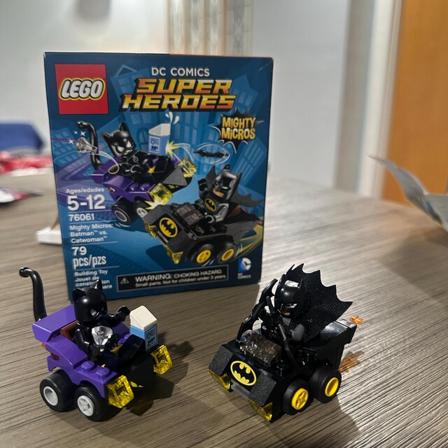 Lego Super Heroes Batman Catwoman Mighty Micros 76061 - Etsy