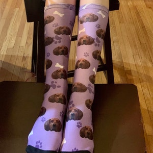 Custom Face Socks Dog Socks Put Your Cute Dog or Cat on Custom Face ...