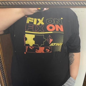 ATEEZ ミンギ Fixon Tシャツ Ateez ミンギ、Ateez Fix On、Atiny シャツ、K-POP トップ、K-POP