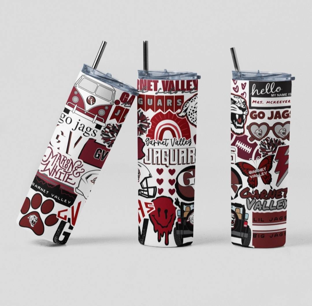 Personalisierte dünne Edelstahlbecher | College-Bettparty | Geschenke zum Schulabschluss | Personalisierte Bechergeschenke fürs College | Individueller Becher
