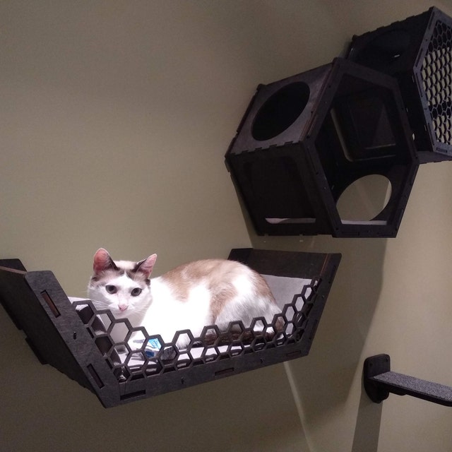Milk crate cheap cat condo