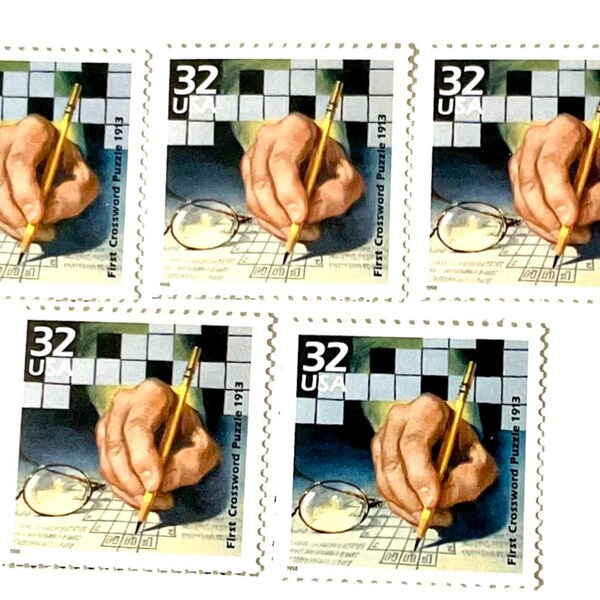 Vintage US 10 Cent Stamps - 50 Unused, Original Gum, Great For Collectors Or Postage