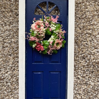 A Cheerful Miniature Wreath for Spring - Etsy