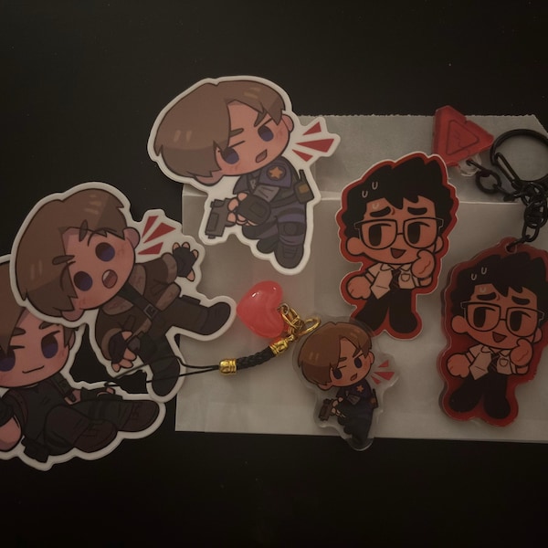 Dead by Daylight Survivors Keychains 6cm Double-sided Acrylic - Etsy